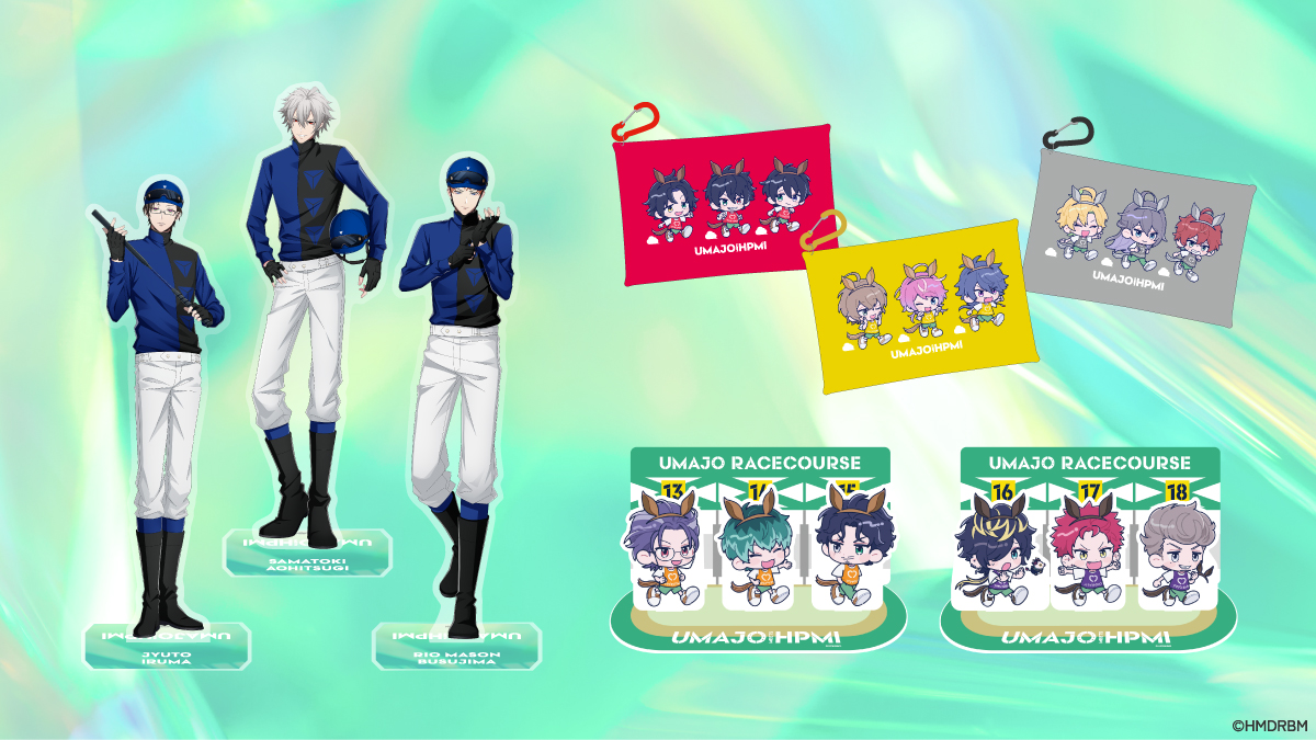 umajo_jra's tweet image. （2/2）
✨スペシャルな企画が目白押し！✨

🎤描き下ろしイラスト
🎤競馬場内を巡るパネルラリー
🎤帝統の競馬場オーディオガイド
🎤コラボビギナーズセミナー
🎤日替わり場内アナウンス
🎤コラボグッズ販売

など…
詳細は特設サイトへGO‼
#UMAJO アカウントもフォローしてね🏇
#ヒプマイ #ヒプムビ