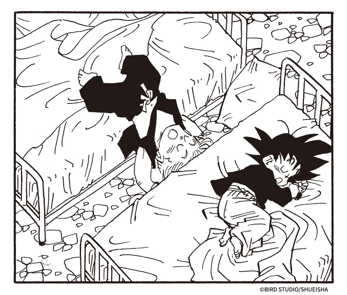 DB_official_en's tweet image. Which character do you think looks the most at peace when they&apos;re fast asleep?
#DragonBallOfficial #dragonball