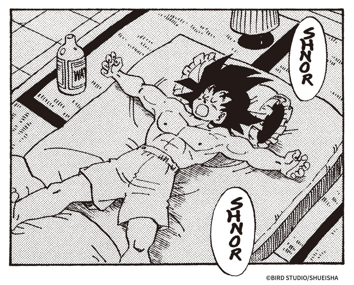 DB_official_en's tweet image. Which character do you think looks the most at peace when they&apos;re fast asleep?
#DragonBallOfficial #dragonball