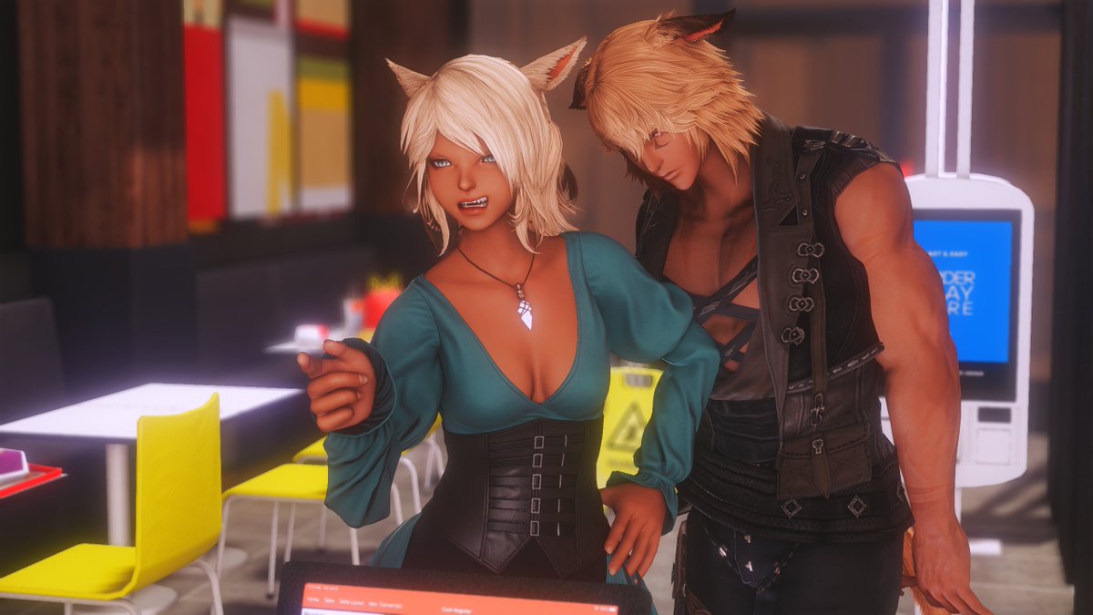 heademptycatto's tweet image. he asked for no pickles

#gposers #miqote