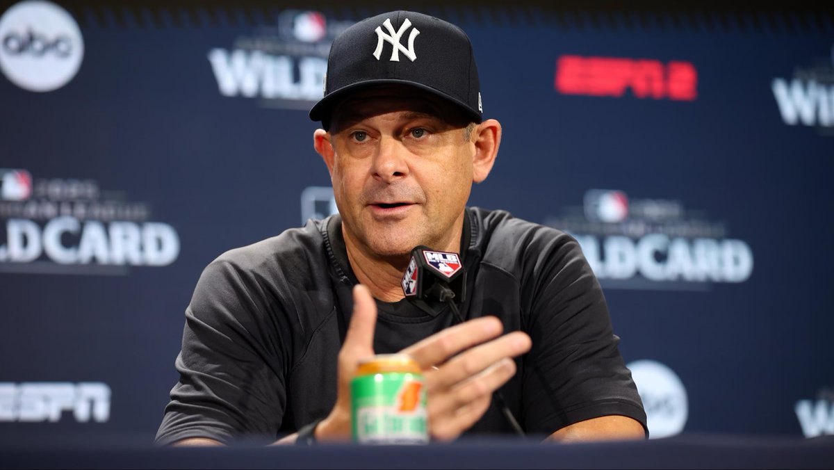 FiresideYankees's tweet image. Aaron Boone says he expects to return as Yankees Manager in 2026

#Yankees