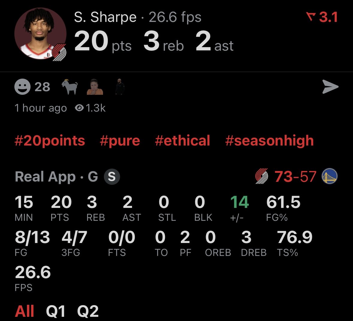 503Blazerfans's tweet image. #Him