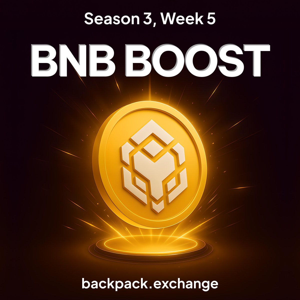 Backpack_CN's tweet image. BNB 交易活动 正式开启⚡️🎒

‣ 交易 $BNB 合约可解锁高达 38,000 美元的个人独立奖池
‣ 借出 5+ $BNB 可增加 20% 的奖励

任务将于 7 天后结束，快来参与！