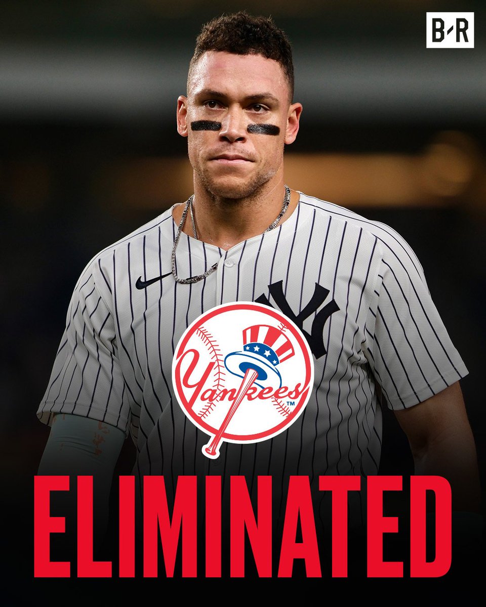 dibert_aaron's tweet image. The Yankees have been eliminated!