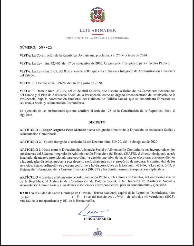 Le auguro éxitos en sus nuevas funciones doms se seguirá demostrando que cuando se trabaja con firmeza y responsabilidad todo sale bien.