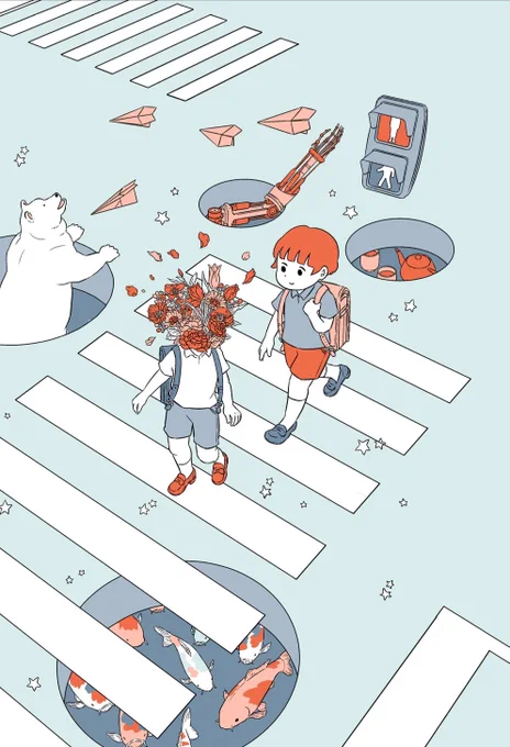 パソコンの大掃除中!!2023年にさせていただいた光文社さんの装丁の、使わなかったラフ案が出てきた。3案出したけど階段のは結構好きだったかも。でも文字が入ると思うとガチャガチャしすぎですね。それにしてもデザイナーさんってすごいなぁ。
