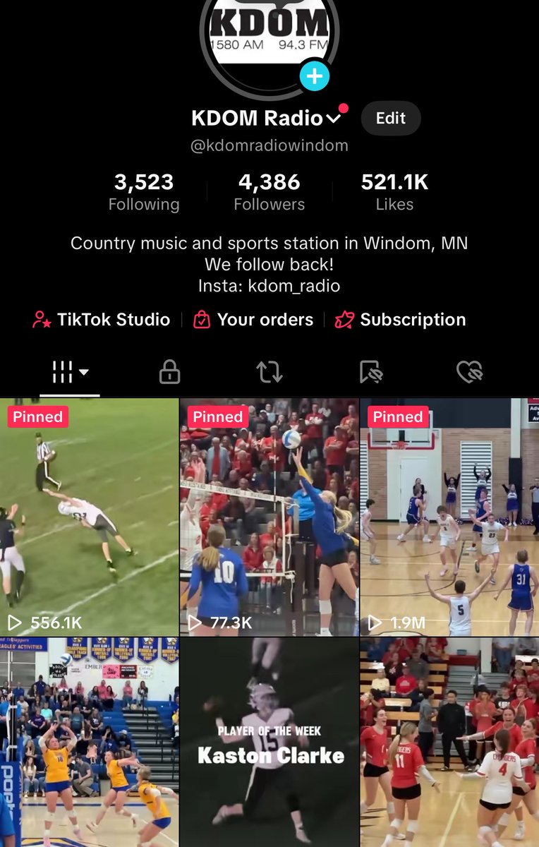 KDOM Radio tweet media