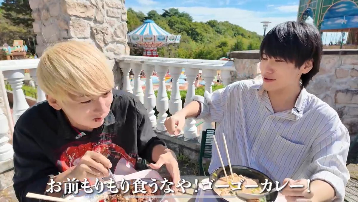 みっちゃんお口についてるのかあいい
(*´`)💖💖
 #おにラブ  #おにサブ