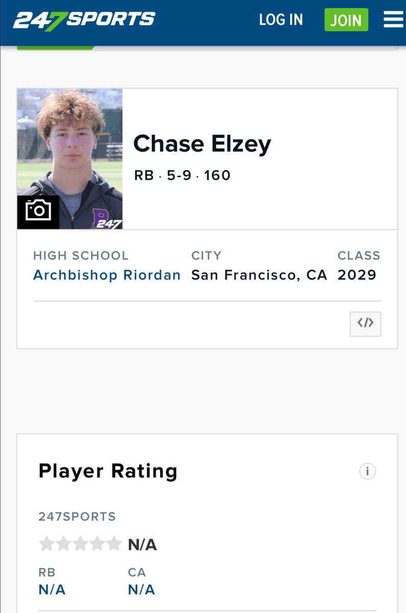 Thank you <a href="/BrandonHuffman/">Brandon Huffman</a>  <a href="/247recruiting/">247Sports Recruiting</a> <a href="/GregBiggins/">Greg Biggins</a> <a href="/CoachAdhir/">Adhir Ravipati</a> for the account! #purplereign