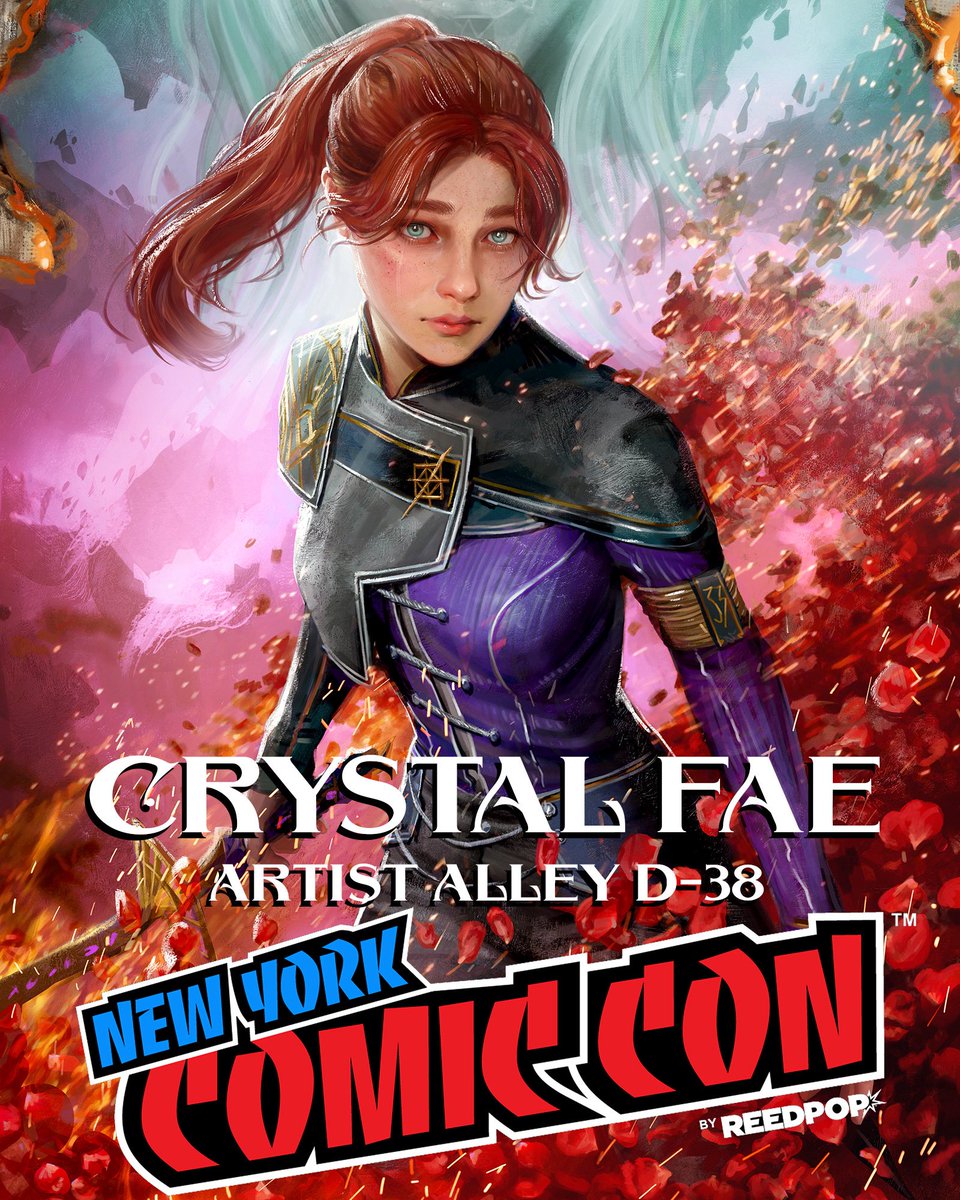 I’m at NYCC! Come by D-38 in the artist alley this weekend!