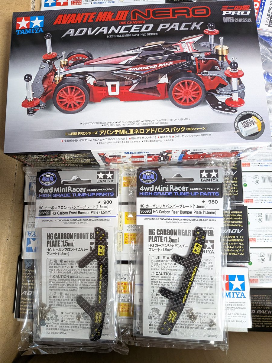 入荷しました✨
#mini4wd #ミニ四駆