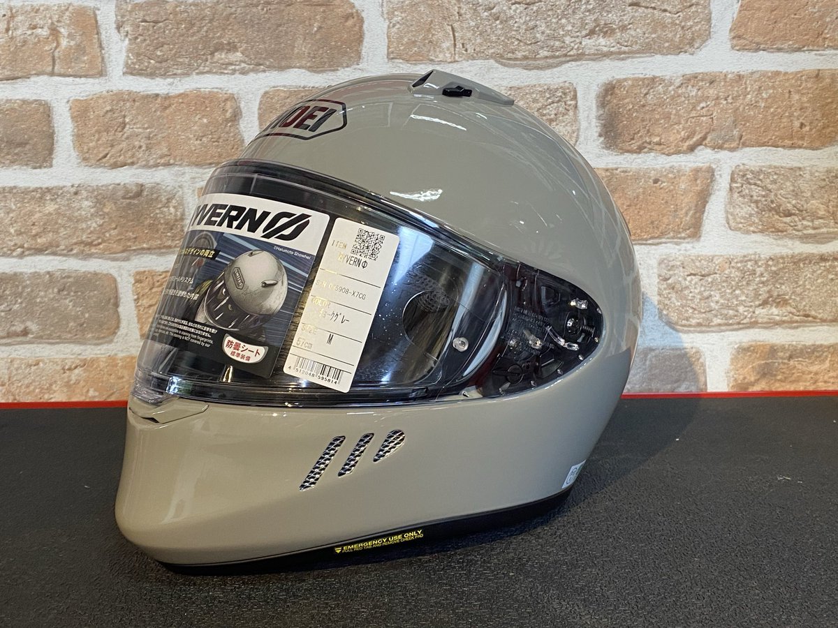 SHOEI WYVERN 0 チョークグレー Mサイズ入荷 WYVERN 0人気ですね！ 気