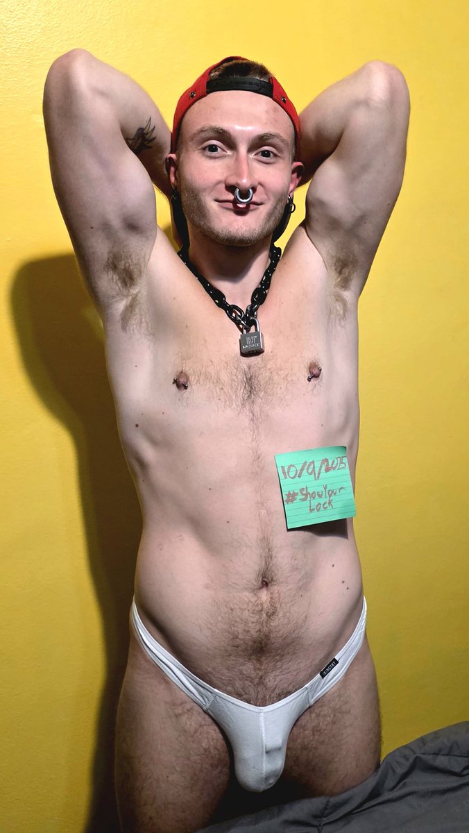 #locktober week 2!! <a href="/sirteddy1984/">SirTeddy</a> <a href="/Alpha_Colt/">@alphacolt.com on bsky</a>