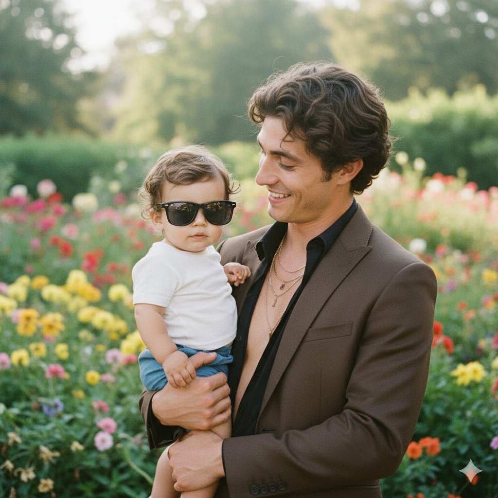 Gabrielito conociendo de la vida con papi 😏