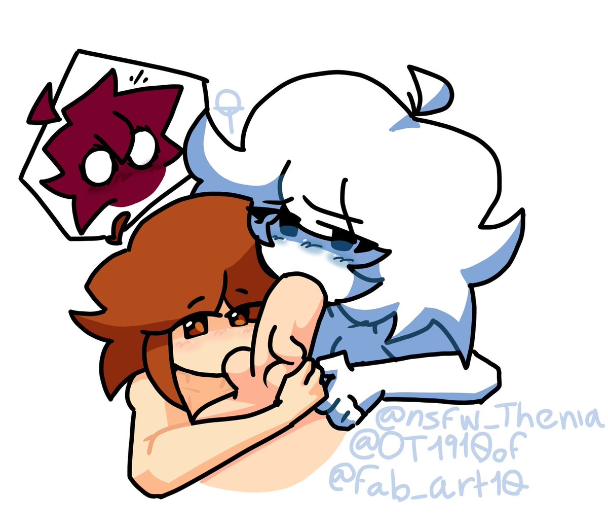 Being a double trouble with <a href="/nsfw_thenia/">Thenia but with nsfw🔞</a>, to <a href="/fab_art10/">Fabi_NsfwStuff 🔞</a>

Just a doodle