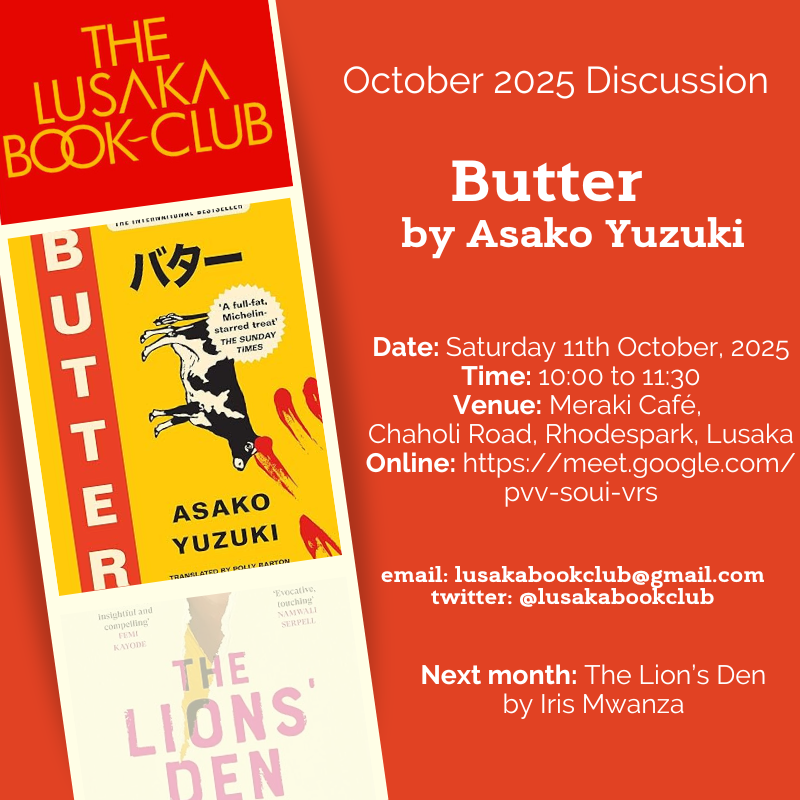 Lusaka Book Club tweet media
