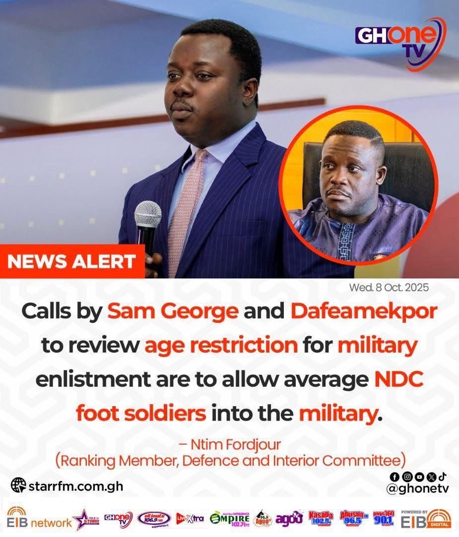 1. Hon. Rev. Ntim Fordjuor, your conclusion in this matter, is a lousy one without engaging the issues. 

2, But let me ask you this: as the Ranking Member on the Defence &amp; Interior Committee of Parliament now and as a Deputy Minister of State just last year, when your Npp Govt