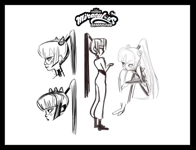 Lady Dragon better have a glow up design for the special because boy her design is ugly, way to much red in the design 
She deserves a better design 
Look at these concept arts of her, it definitely got better designs
#MiraculousLadybug