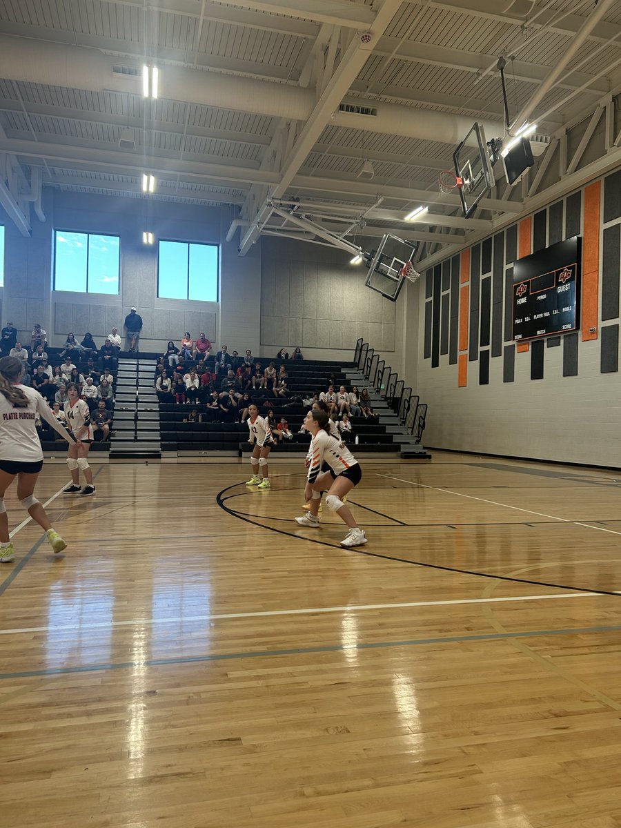 PPMSvball's tweet photo. A team on a 4 game winning streak as they defeated Walden MS in 2 sets tonight. Let’s keep it up ladies! @PCHSAthletics1 @PlattePurchase https://t.co/6pKlamZXtR