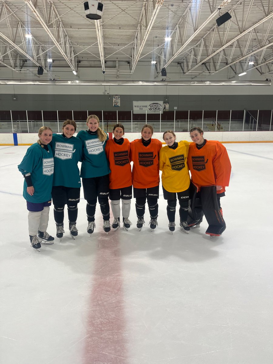 Bowman_Hockey's tweet photo. Wednesday night girls fall camp 🌟🌟are Izzy Carrico, Lauren Wedward, Keira Erickson, Aubrey Finn, Chloe Julson, Ashley Babbitt and Makena Underwood!! https://t.co/XxPsGFLoTo