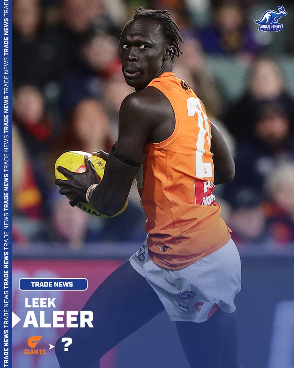 With <a href="/CalTwomey/">Callum Twomey</a> reporting that St. Kilda are no longer pursuing a trade for Leek Aleer from GWS, should <a href="/NMFCOfficial/">North Melbourne FC</a> target the Giants defender?

Brady Rawlings, Head of Football Talent at North Melbourne, has stated we are not seeking defenders this trade period.

Would Aleer