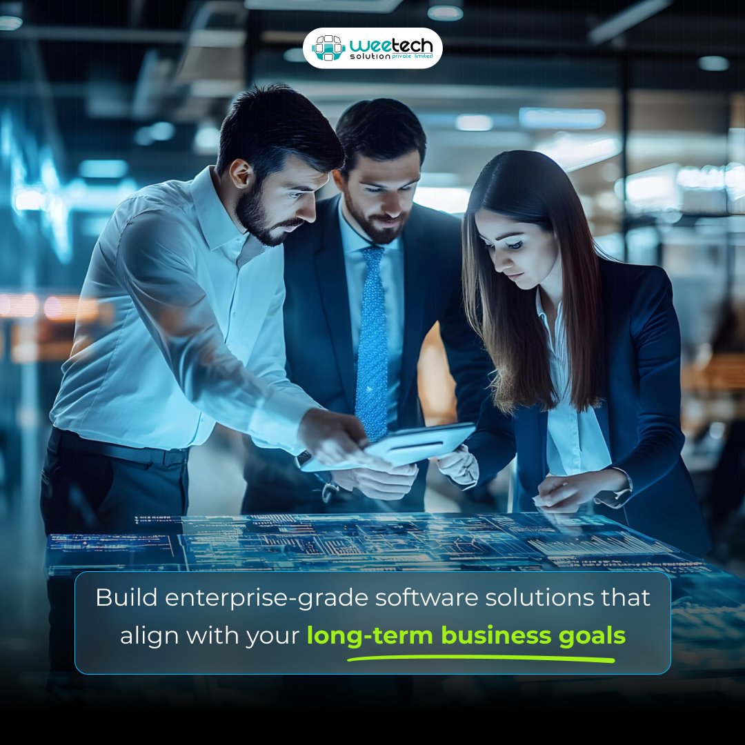 WeetechSolution's tweet image. Your goals deserve software that grows with you.

@WeetechSolution builds reliable, enterprise-grade systems for long-term business success.

#TechInnovation  #customsoftware #BusinessGrowth  #weetechsolution #businesspartners #businessgoal