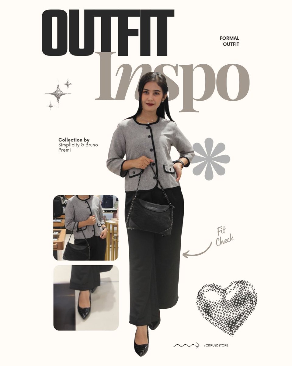 CitrusDeptStore's tweet image. Formal look tapi tetap fashionable? Yes, please! 😍
Lihat inspirasi outfit dari koleksi terbaru kami dan siap tampil percaya diri di setiap momen!
koleksi hanya di Citrus Dept Store
#CitrusDeptStore #FormalInspo #StyleUpdate #OOTD #StyleWithCitrus #BotaniSquareMall #DmallDepok