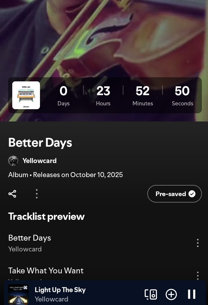 AOTY very soon. going thru every record, rn driving home listening to Paper Walls :) #BetterDays