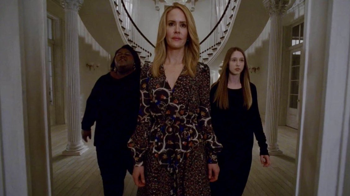 AHSZone's tweet image. “American Horror Story: Coven” premiered exactly 12 years ago today on FX!