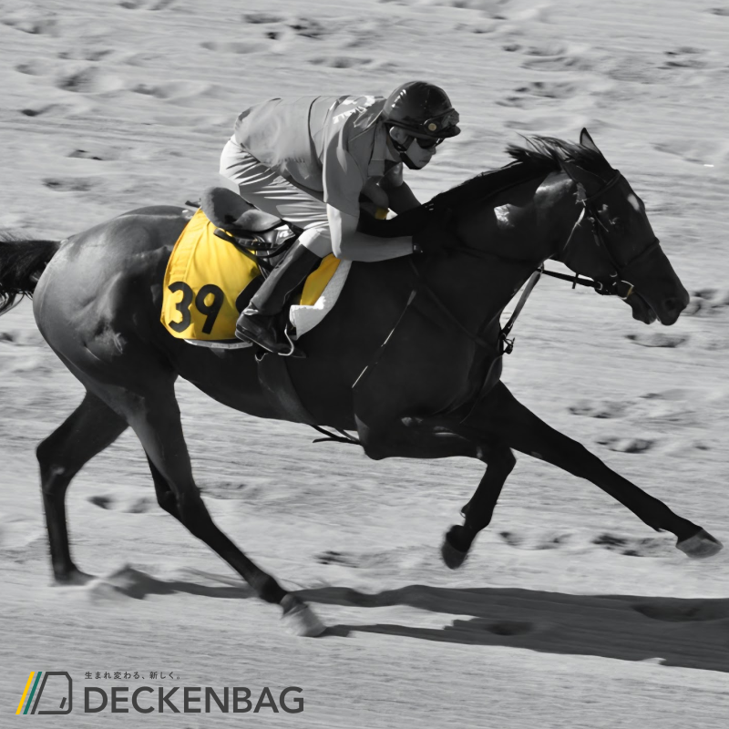 deckenbag's tweet photo. ゼッケンバッグでは、美浦トレセンの3種類のゼッケンを使用しています（2025年10月現在）
特に黄色ゼッケンは、調教時の汚れや傷が残りやすく、ファンの方から「味わいがある」として、人気の高い色になっています💛

#ゼッケンバッグ
#jra
#美浦トレセン
#競馬好きと繋がりたい 
#競馬 https://t.co/UzVPEWAbc7