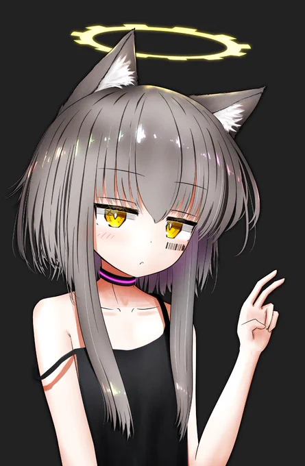 #見た人も無言で銀髪or白髪をあげる