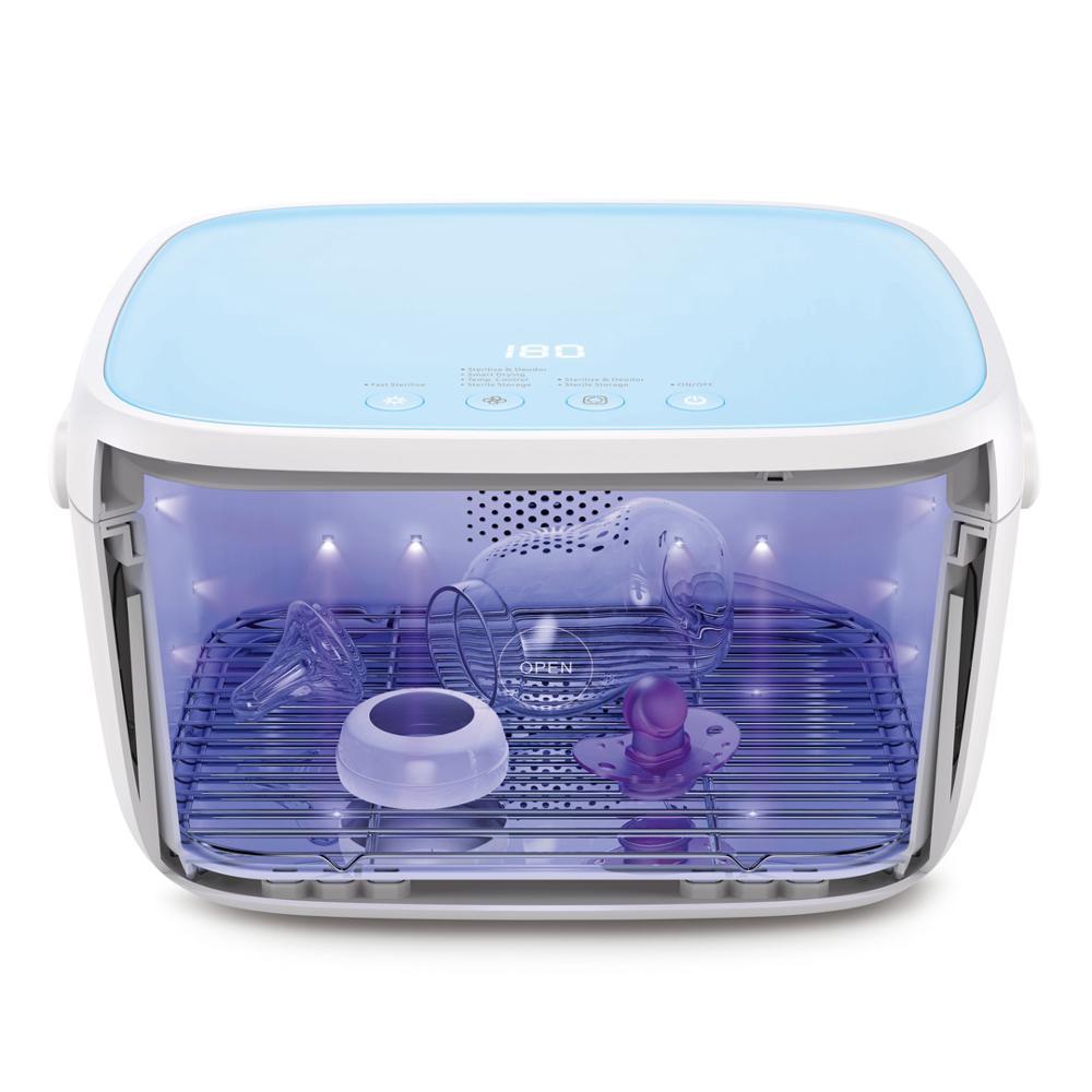 UnicunShop's tweet image. Say goodbye to germ worries! 👋 Our 59-Second Baby Bottle Sterilizer zaps bacteria in just... you guessed it, 59 seconds!  ⚡️ Get yours here: unicun.com/product/59-sec… #babyessentials #sterilization #parentinghacks