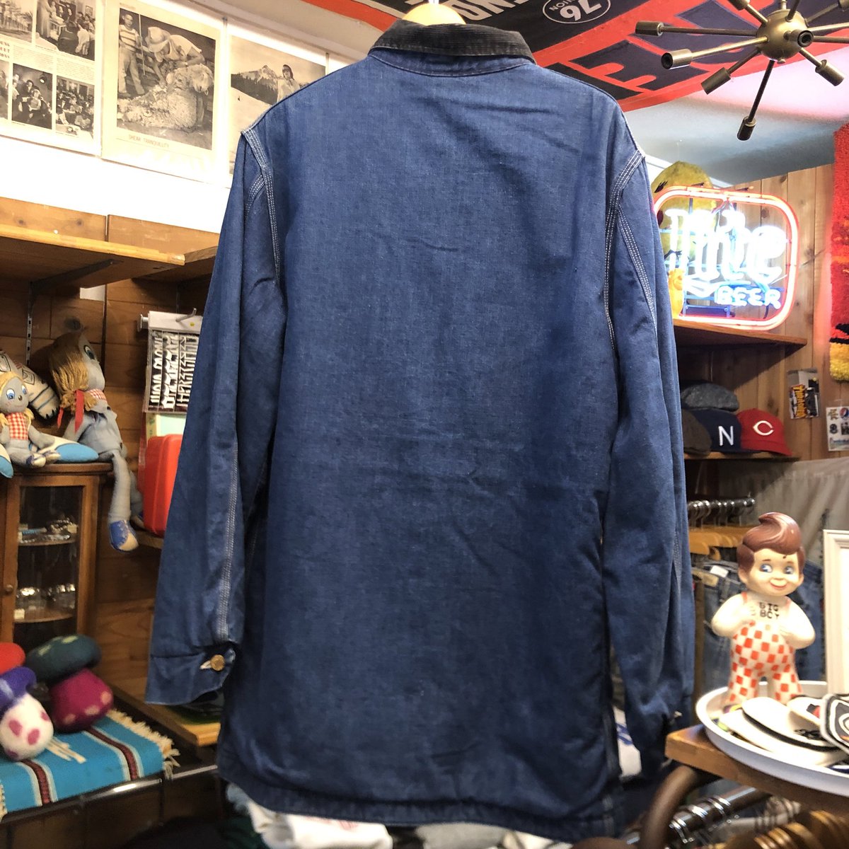 60s カバーオール 60s UNIVERSAL OVERALL デニム カバーオール 42 - Sixpacjoe Web