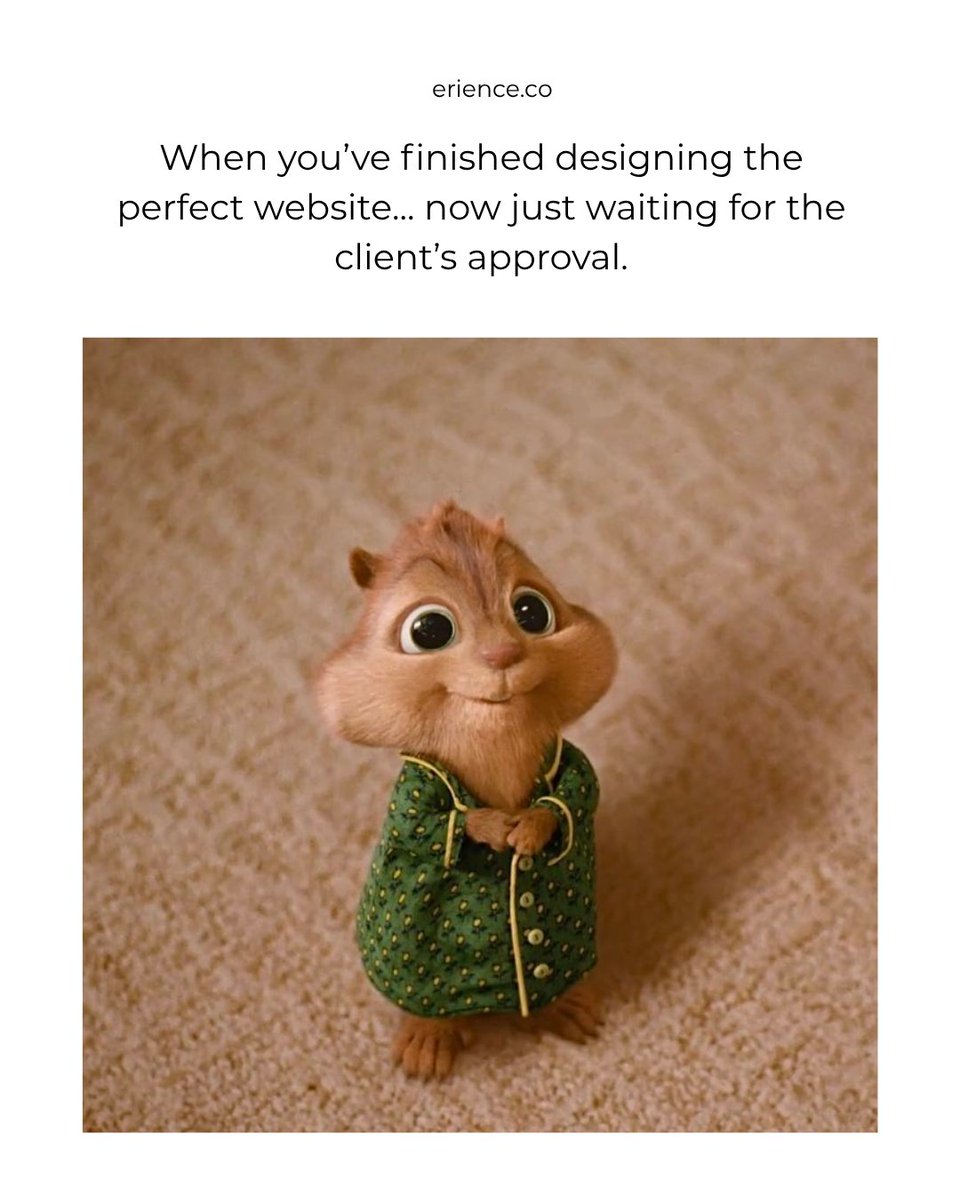 ErienceINT's tweet image. Are'nt we so cute??....
Trust me.... You need this cuteness in your professional life...
Try our perfect web solutions... erience.co
#WebSolutions #WebDesign
#WebDevelopment #DigitalSolutions