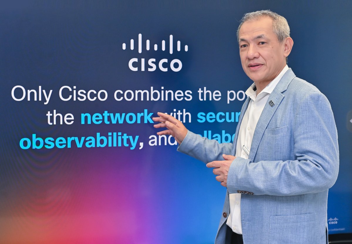 vishalkumar499's tweet image. As #AI fuels growth in Thailand&apos;s digital economy, organizations face a tight timeline to put secure, critical infrastructure in place. Weera Areeratanasak, MD, Cisco Thailand &amp;amp; Myanmar, explores key considerations for readiness: ➡️ cs.co/6019AStm5