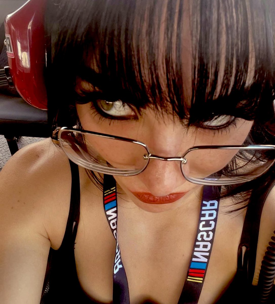 banging on the bangs.