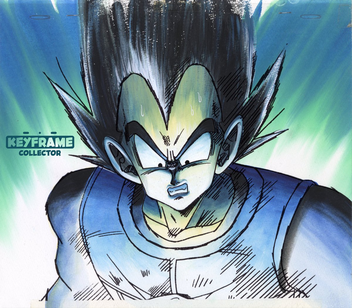 Yukio Ebisawa’s Vegeta from #DBZ 84 “Dende’s Demise” #harmony #vegeta #dragonballz