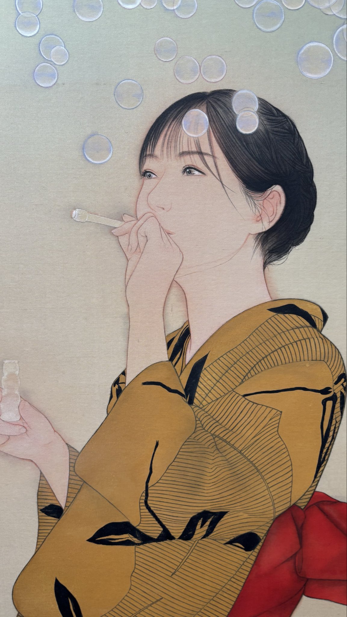 絵画　「日本画」花⓵ 日展出品受賞経験者が描いた一品です(^-^)v 絵画 「日本画」花⓵ 日展出品受賞経験者が描いた一品です(^-^)v