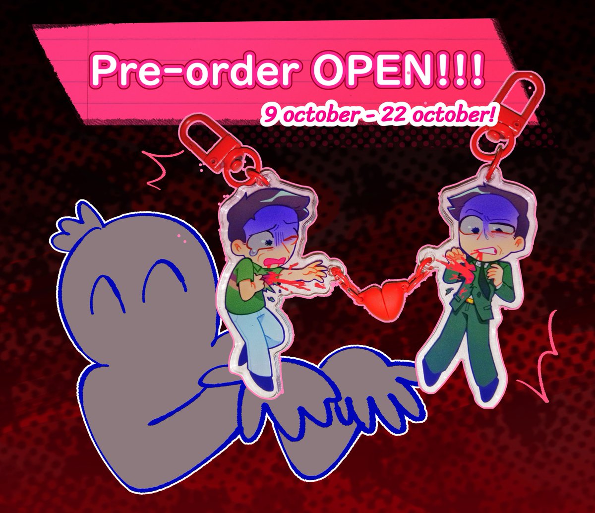 [Pre-Order] for my Heart Keychain finally Open!!
from 9 - 22 October!
for more details, please check out the link below!
------
For Thai
>> forms.gle/TpAZZUzosMBf7E…

For international 
>> forms.gle/VUYe1CgbZuJeN3…

Thank you for your interest!