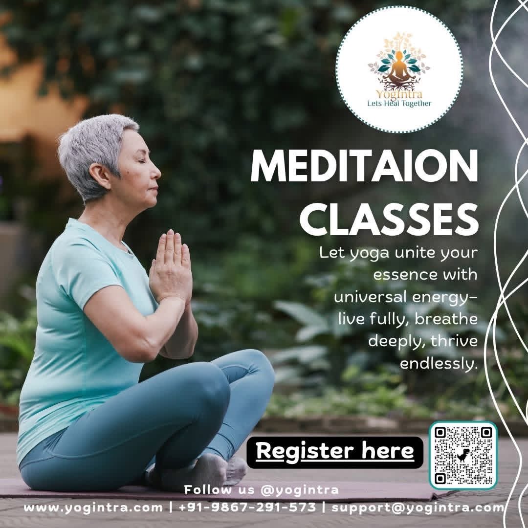 YogIntra's tweet image. YogIntra&apos;s Meditation Classes: De-stress, focus, and find inner peace now.
#YogIntra #MeditationClasses #YogaStudioLife #MindfulLiving #ZenLife #Yoga #Meditation #Pranayama #BodyScan #Metta #StressRelief #BetterSleep #Focus #Calmness #AnxietyRelief #StartNow #SelfImprovement