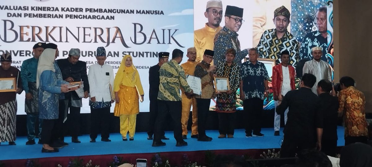 percepatan penurunan stunting menuju *Zero Stunting* dan Desa Berkinerja Baik 2025

#KemendesaPDTT #DesaBerkinerjaBaik #Stunting #KPM #WorkshopKPM #PembangunanManusia #DesaTangguh

TPP jaya di darat,laut dan udara💪