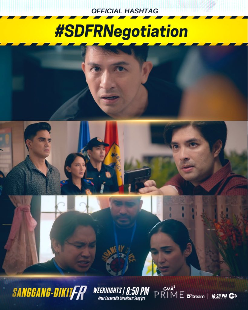 mydeeds's tweet photo. Gulo kung gulo! Hindi na magpapaawat si Robles!
Abangan sa #SanggangDikitFR, mamayang 8:55 PM sa GMA Prime at sa Kapuso Stream, habang 10:30 PM naman sa GTV.
Official Hashtag: #SDFRNegotiation @kapusoPRgirl https://t.co/z7HTJCCiJk