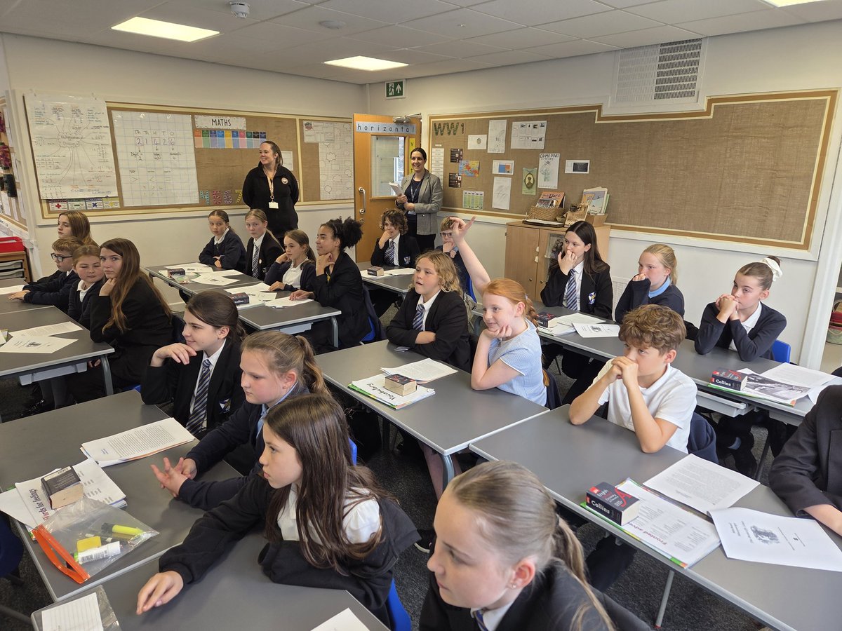 The 'Love to Read' enrichment group visited <a href="/walesprimary/">Wales Primary School</a> yesterday to read with the Y6s, many of whom will be visiting us tonight for #openevening. Students from both schools loved the experience! <a href="/waleshighnews/">Wales High News</a>
 #Community #lovetoread