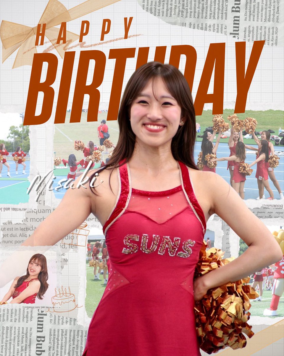 ＼Happy Birthday／

本日10月9日は
【Misaki】のお誕生日です- ̗̀🎂 ̖́-

素敵な1年となりますように✨

#suns_misaki🧁
#Happybirthday