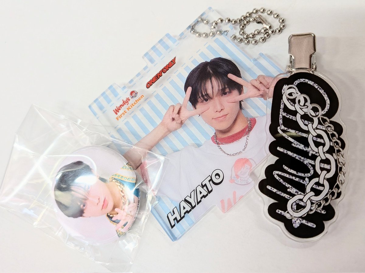 【新品未使用】THORIEL ソリエル　HAYATO 高尾颯斗　2点セット ワンエンHAYATOくん 「#THORIEL」POPUP STORE始まりましたね!!という