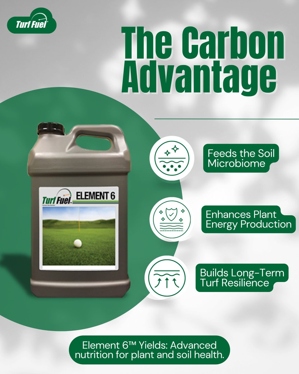 🌱 Element 6 builds turf that won’t back down. Fueled by Nutrifense™, it drives root growth, energy &amp; resilience against stress.
👉 Power up your turf today. spklr.io/6015BJDUF