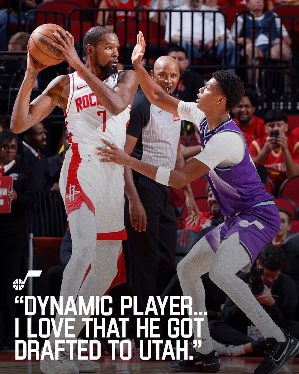 utahjazz's tweet image. a memorable preseason debut for @AiriousB 💜
📓| nba.com/jazz/news/ace-…
#TakeNote