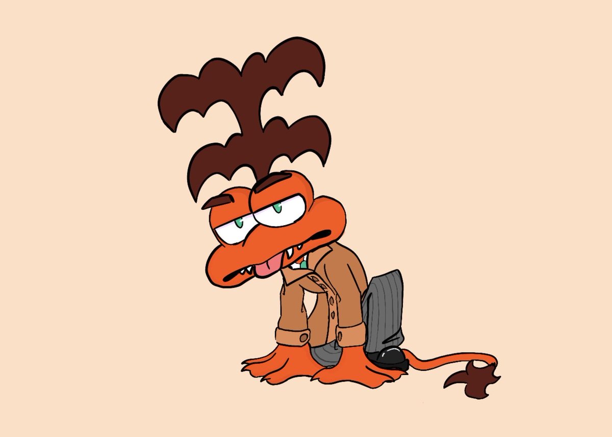 GeeezyChicken's tweet image. SHINY FROG SPOTTED 
#insideoutau #anxietysona #insideout2