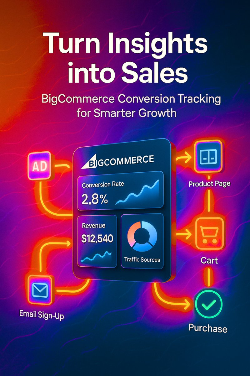 ArifulIslamCSE's tweet image. Growth starts with tracking.
BigCommerce conversion tracking shows what drives sales, where customers drop off, and which ads actually work.
Data isn’t optional — it’s your advantage.
trackingconsulting.com
#BigCommerce #Ecommerce #ConversionTracking #DigitalMarketing