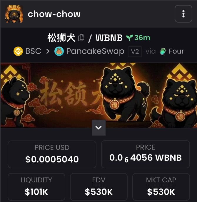 mricleraju's tweet image. Gm,

Early $4 &amp;amp;  $币安人生 buyers made MILLIONS

Early $松狮犬 | #CHOWCHOW buyers will make MILLIONS

Being early = Printing money.

Miss this, and u’ll regret it forever

CA:
0x55F75fE8345dB62fd30D57E0c60903a758484444

FIRST CHINESE $BNB DOG
MILLIONS PROGRAMMED